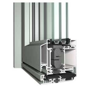 SlimLine 38 HI Door - Ramen en Deuren Profielen in Aluminium, PVC en Hout - Raam Profiel