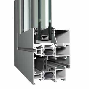 cs68 fu 3d detail - Ramen en Deuren Profielen in Aluminium, PVC en Hout - Raam Profiel