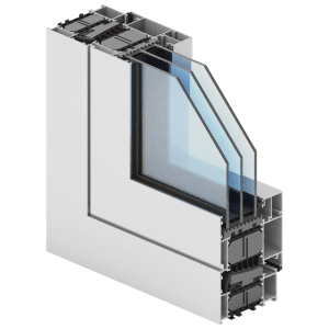 Vignette Aliplast gp90 - Profilés de fenêtres et de portes en aluminium, PVC et bois - Profilé de fenêtre