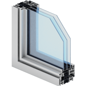 Vignette design Aliplast max light - Profilés de fenêtres et de portes en aluminium, PVC et bois - Profilé de fenêtre